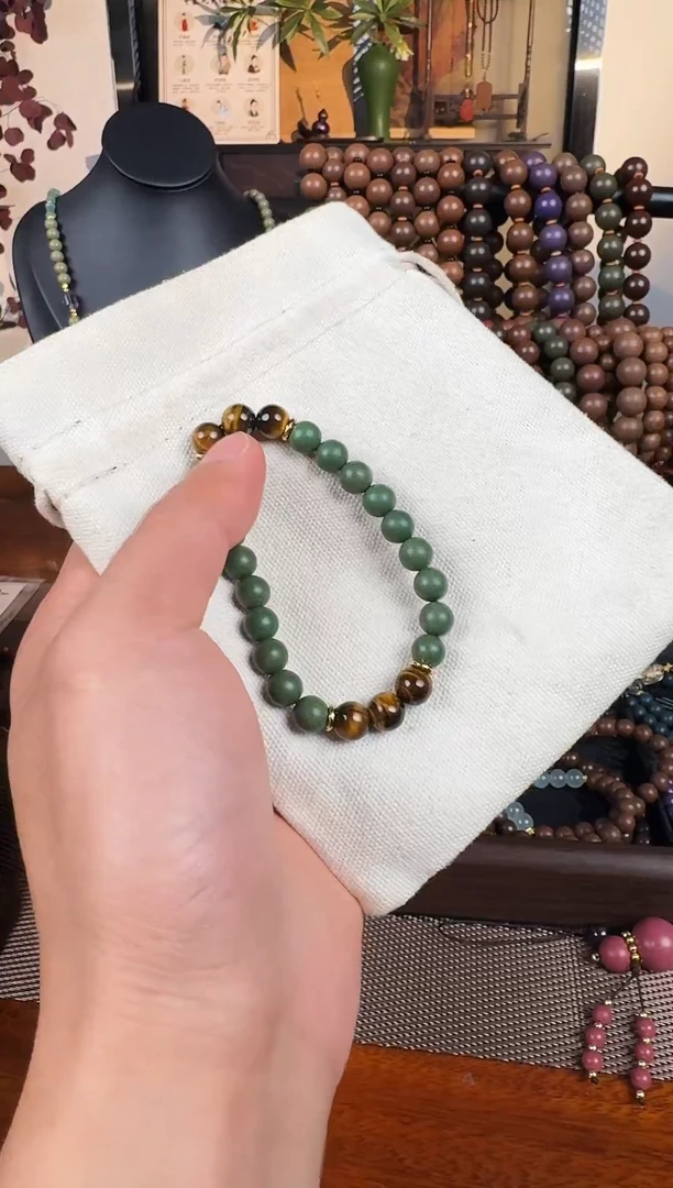 泥塑预存 合香珠手串