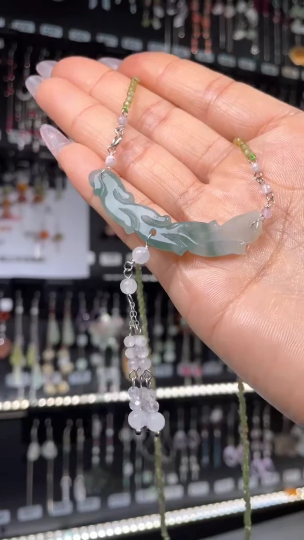 紫晶耳饰银S925镶嵌一* 一一