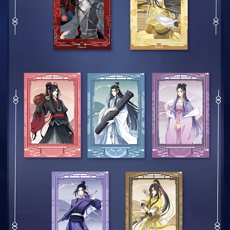 【拆盒】遇意（魔道祖师吧唧/胶片卡）潮流玩具盲盒代拆动漫卡牌