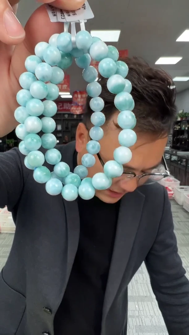 【闪购商品】针钠钙石（海纹石）手链未镶嵌XL3765约9mm多样性发一件