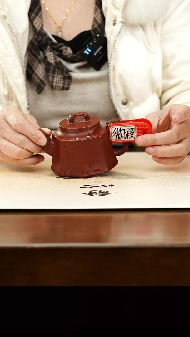 茶壶紫砂宜兴紫砂壶孤品微瑕