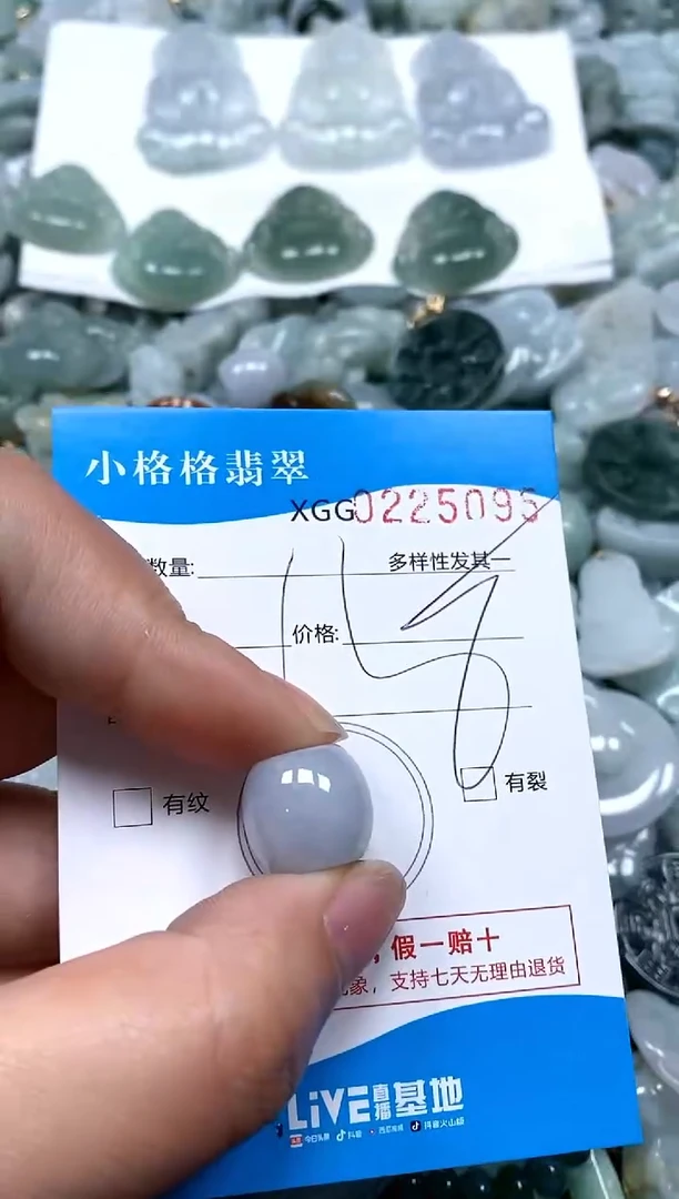 【闪购商品】翡翠颈饰未镶嵌闪购商品0225095