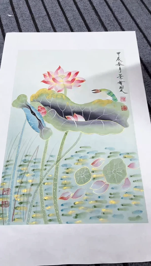 精品国画花鸟作品