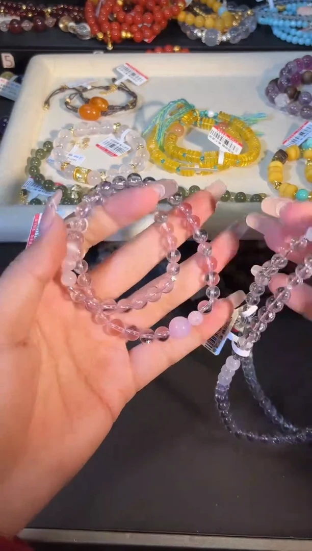 未镶嵌手串水晶k617多样性发货一件