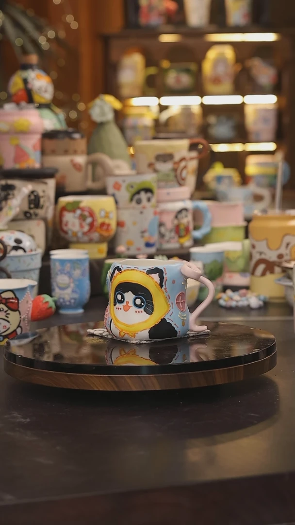 景德镇釉下彩绘设计师款式陶瓷