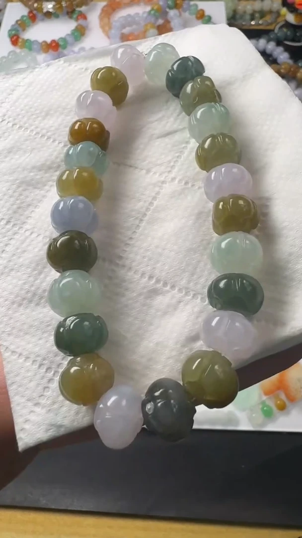 颈饰未镶嵌翡翠邪***绒【闪购商品】 天然翡翠