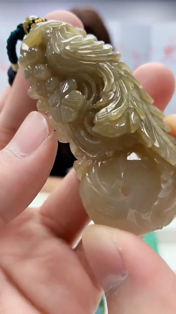 定制翡翠未镶嵌4829bb-毛货挂件32