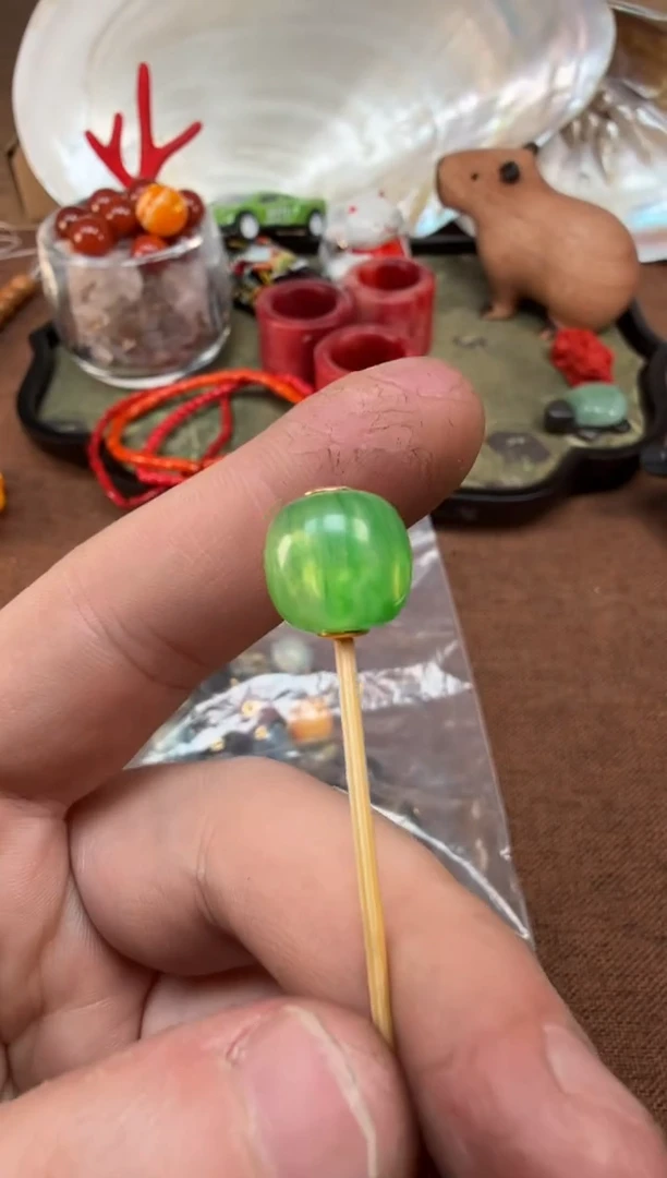 【闪购商品】欧泊1未镶嵌绿色欧泊1.2单颗多样性发其一