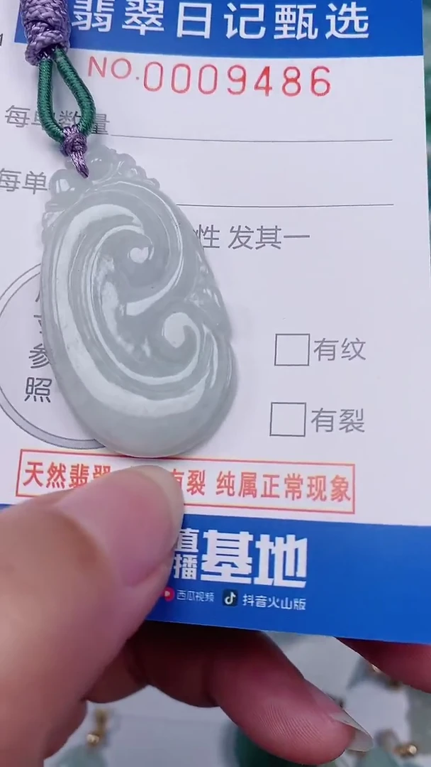 【闪购商品】翡翠颈饰未镶嵌00009486