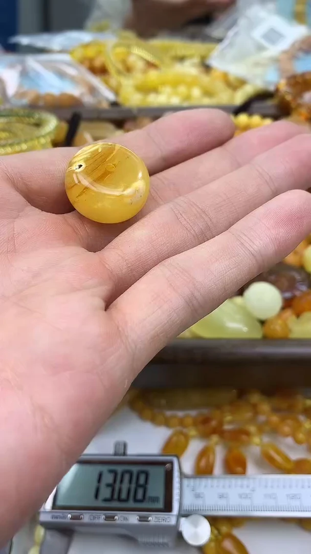 裸石蜜蜡未镶嵌单珠