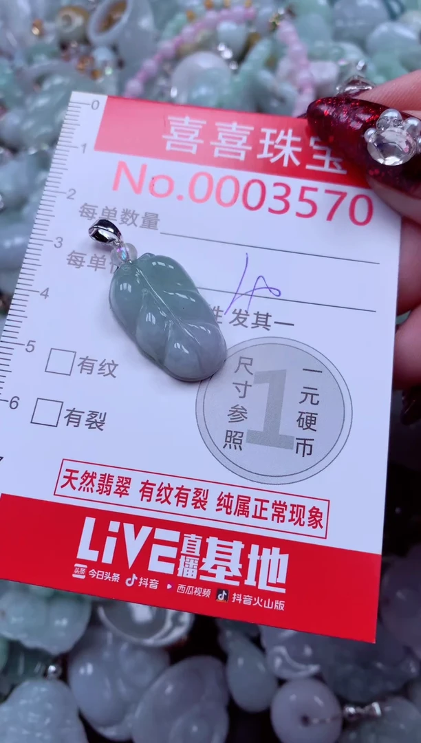 颈饰未镶嵌翡翠3570