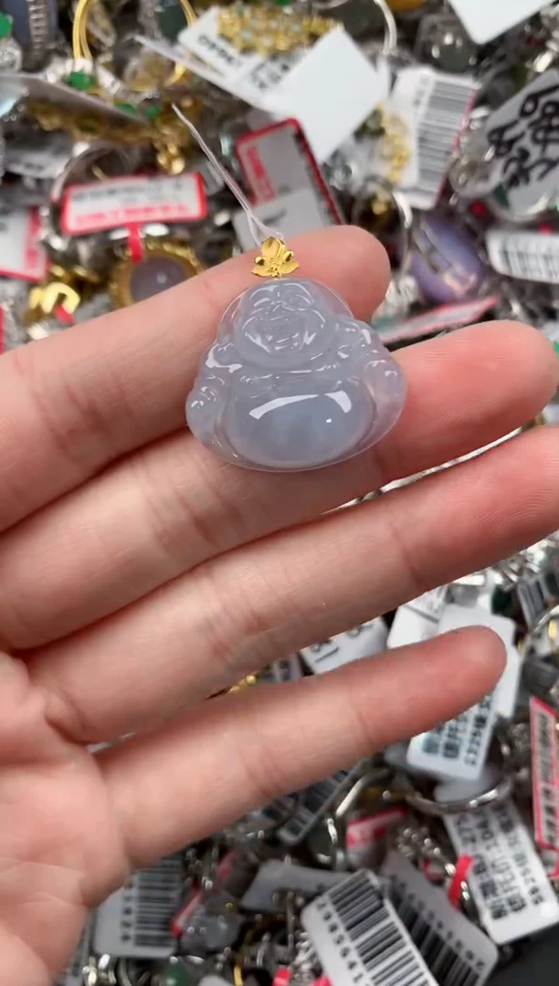 18K金镶嵌戒指翡翠ヅ****へ999    2