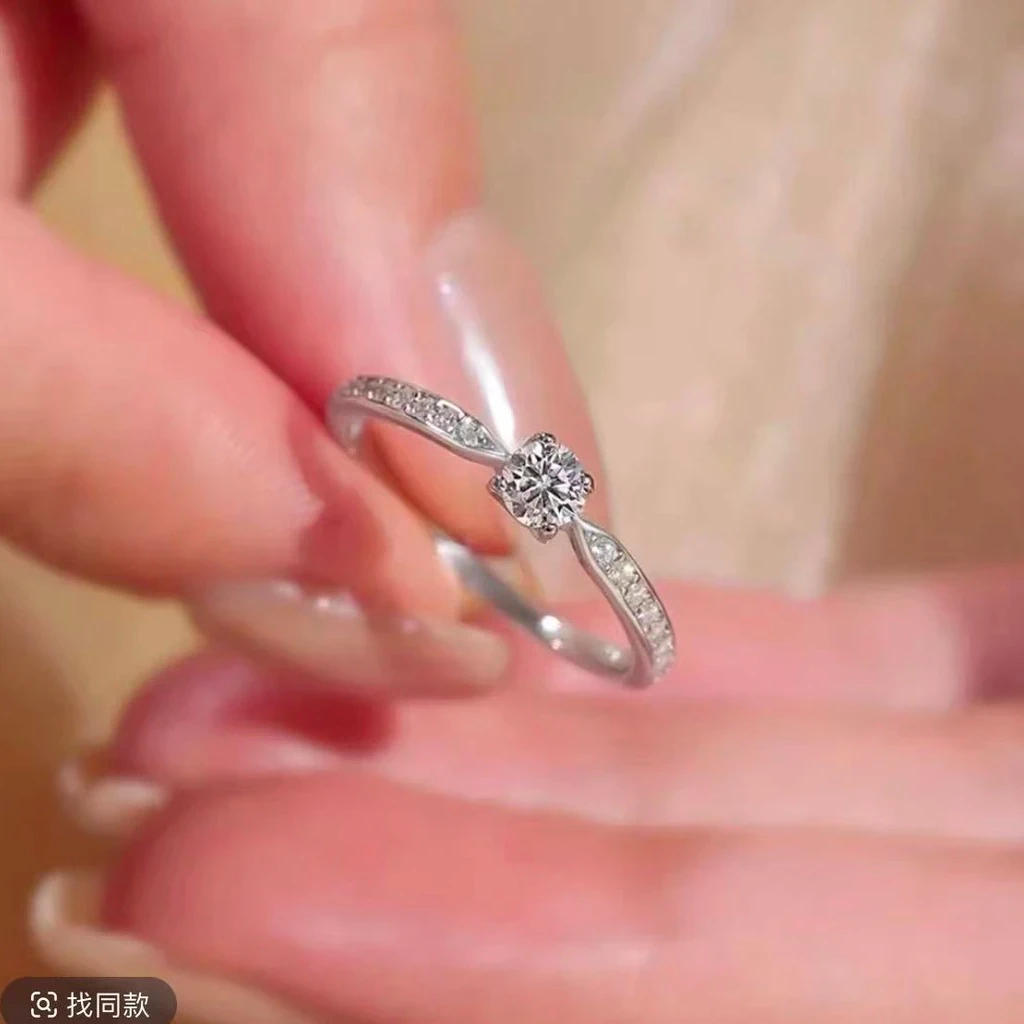 【钻心阁严选】0.3CT 周家小米粒