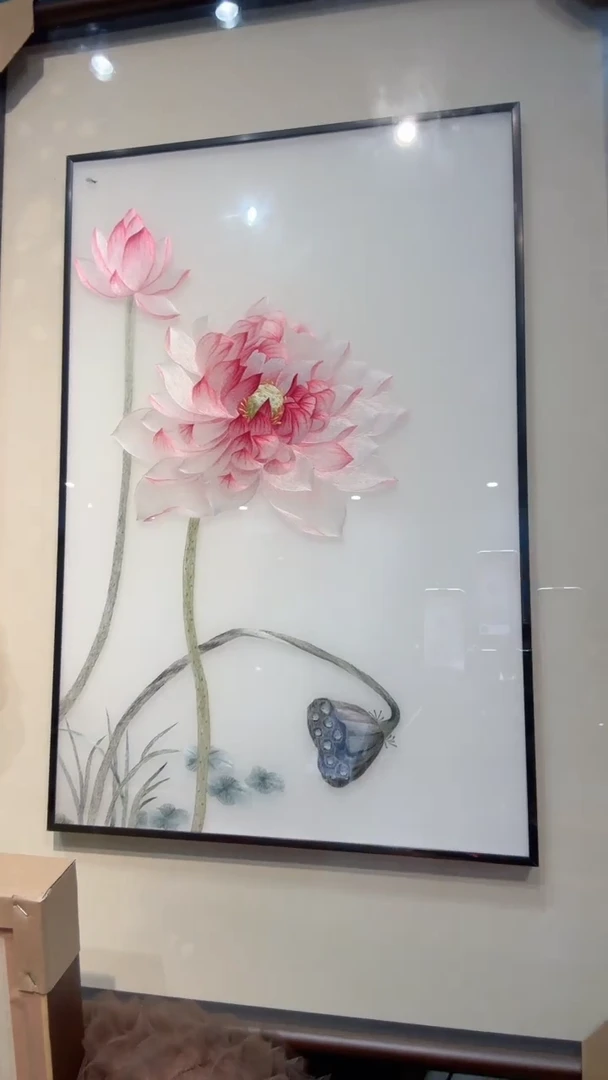刺绣非遗苏绣手工刺绣单面绣