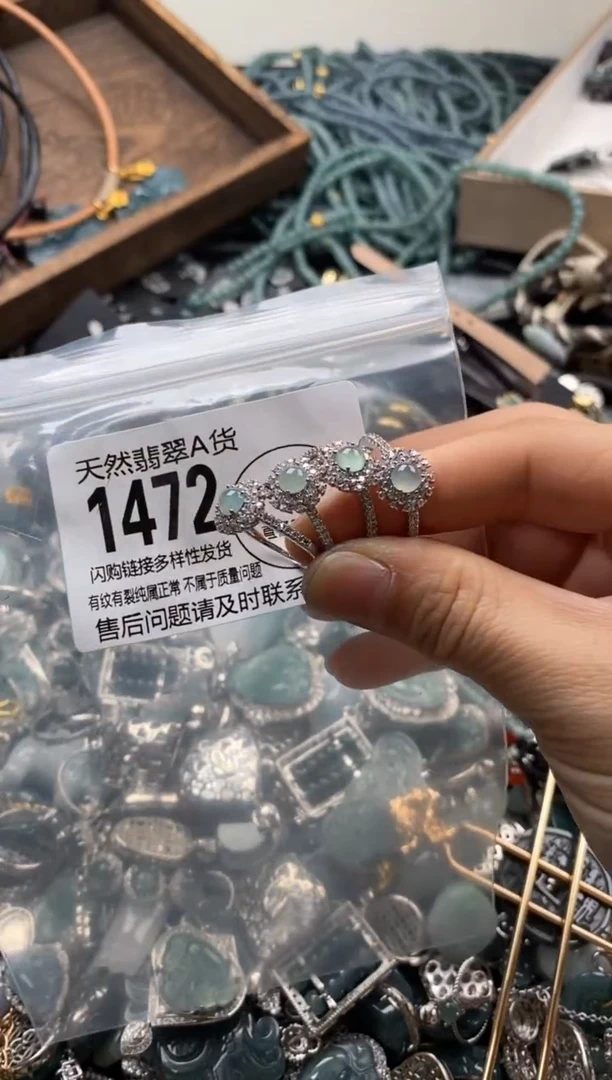 【闪购商品】翡翠颈饰未镶嵌多样性发其一1472