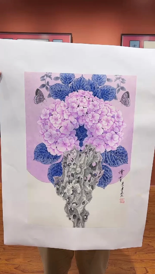【闪购商品】国画周建真老师绘画作品9-24
