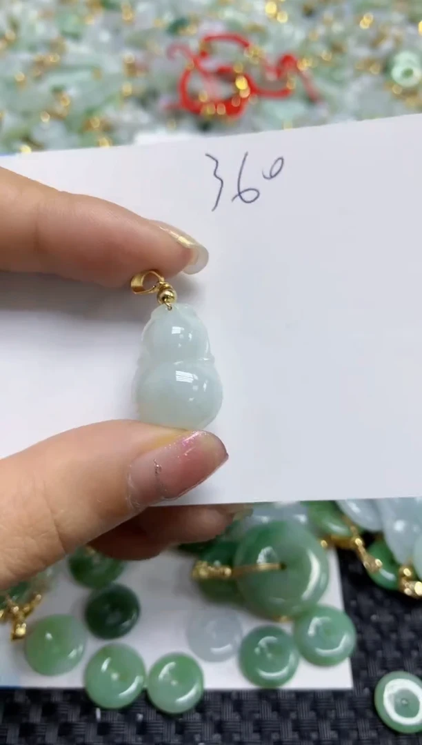 【闪购商品】翡翠颈饰合金   天然A货翡翠