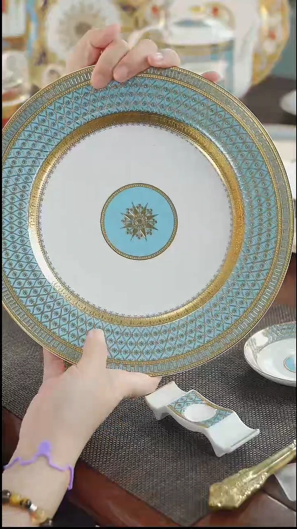 瓷片10.5英寸平盘