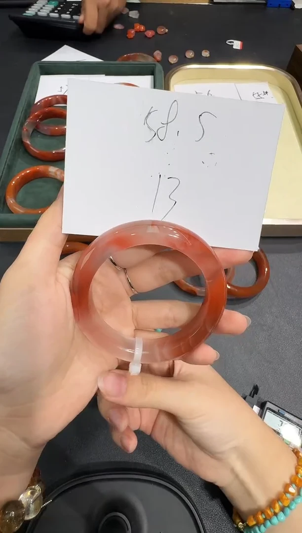 未镶嵌手镯南红玛瑙X0922-466-477