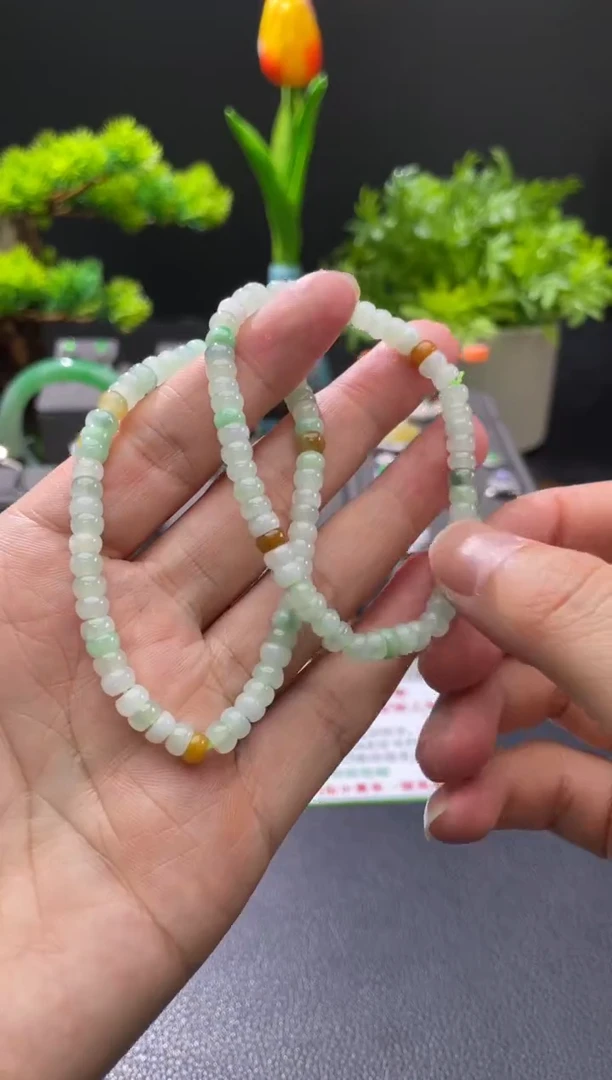 未镶嵌手串翡翠手串