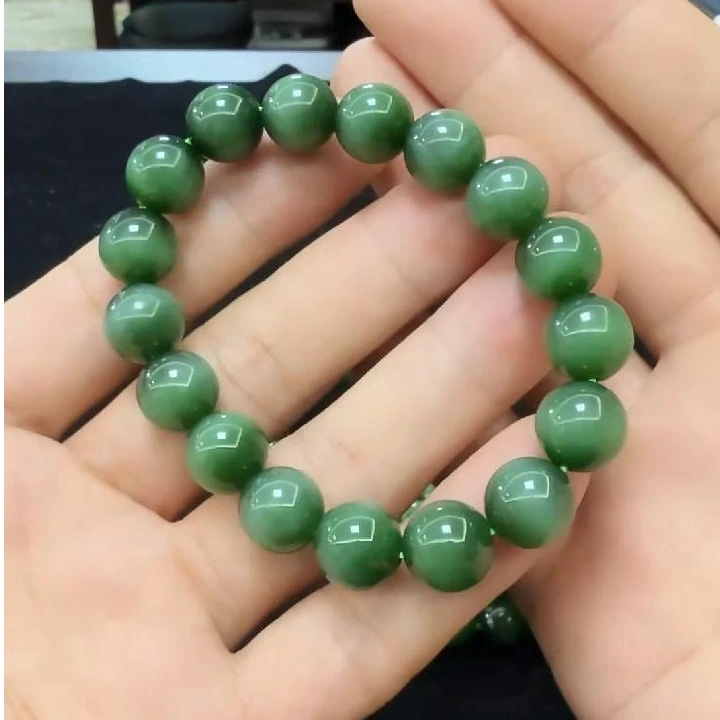 【老郑家】和田玉手串 多样性发一件 约11mm+