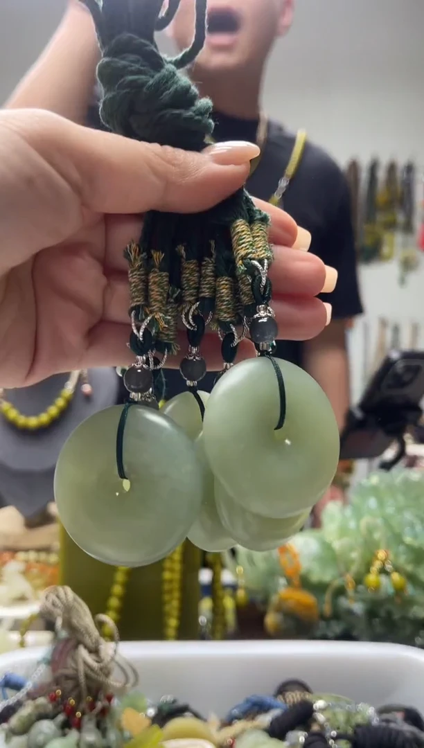 未镶嵌岫玉颈饰多样性发货 拍一发一