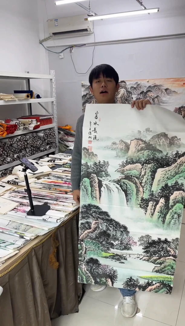 国画11.18国画手绘作品无边框