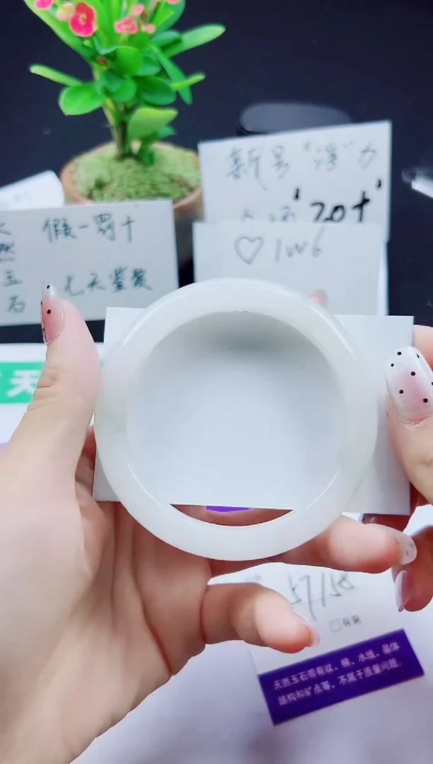 未镶嵌手镯石英质玉263-57/58