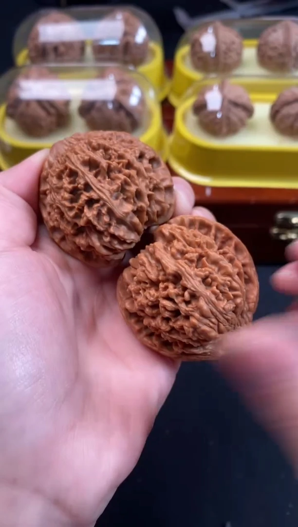 把件文玩核桃满天星44尺R035