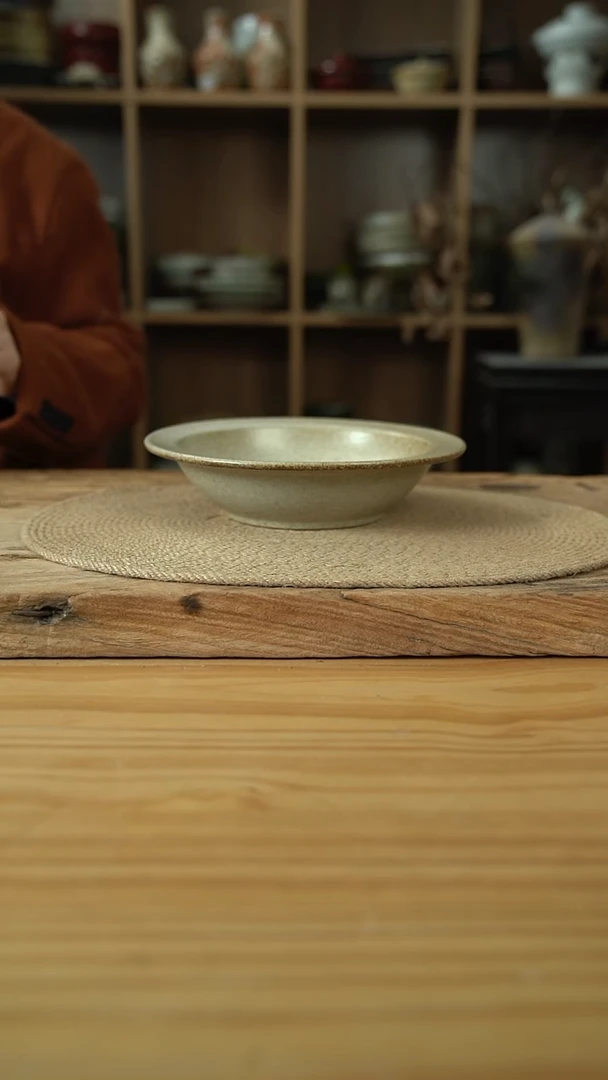 奶奶系列的9英寸宽边盘1个