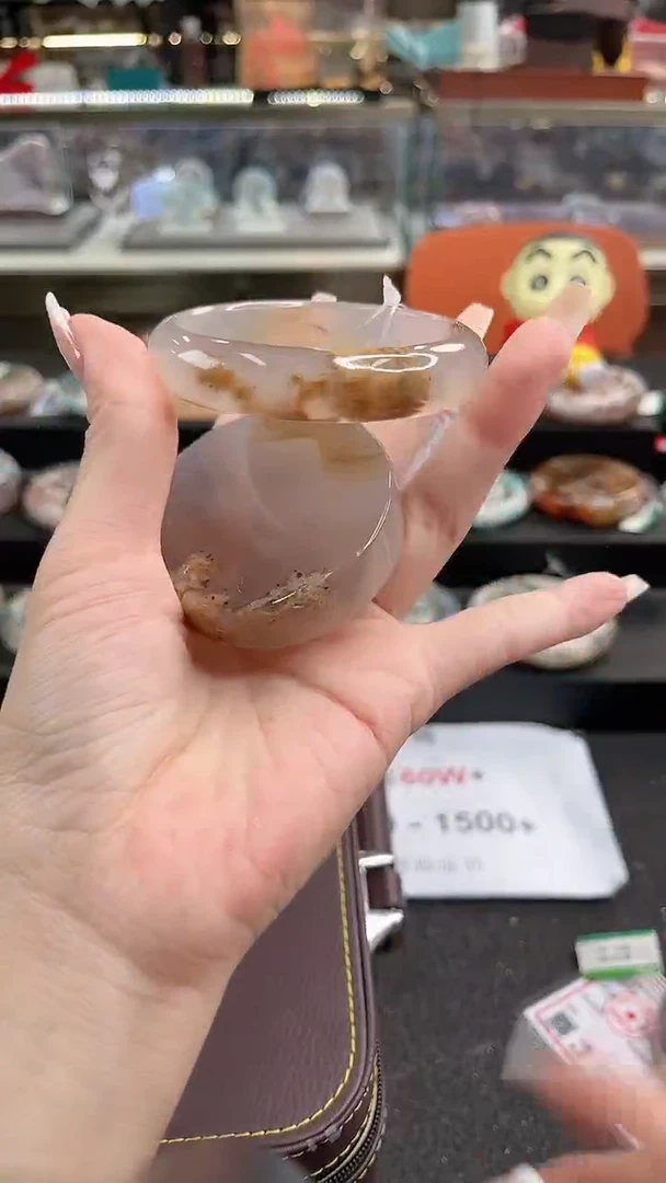 未镶嵌手镯石英质玉58圈口 （赠品镯心）3346180