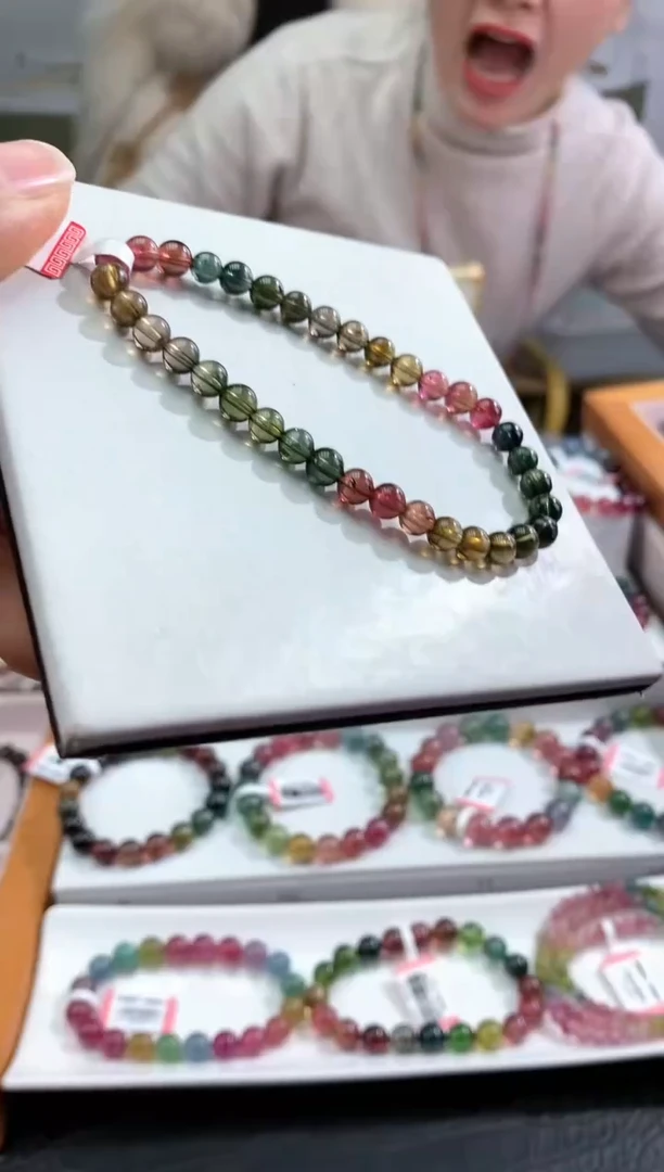 【闪购商品】碧玺手链未镶嵌多样性发一条