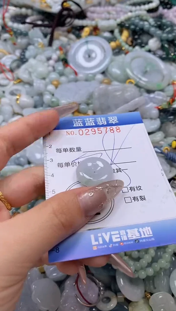 翡翠未镶嵌颈饰闪购0295788