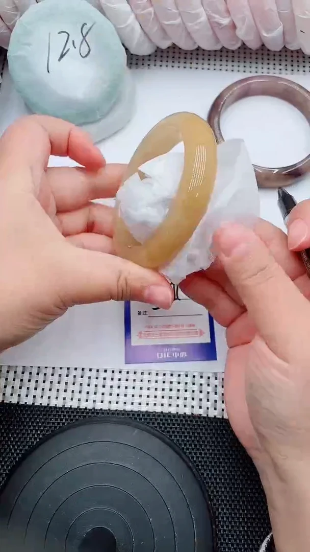 未镶嵌手镯石英质玉100-58-59