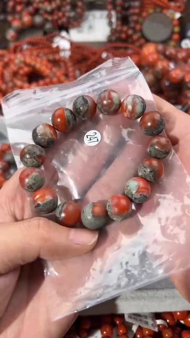南红玛瑙手串未镶嵌14
