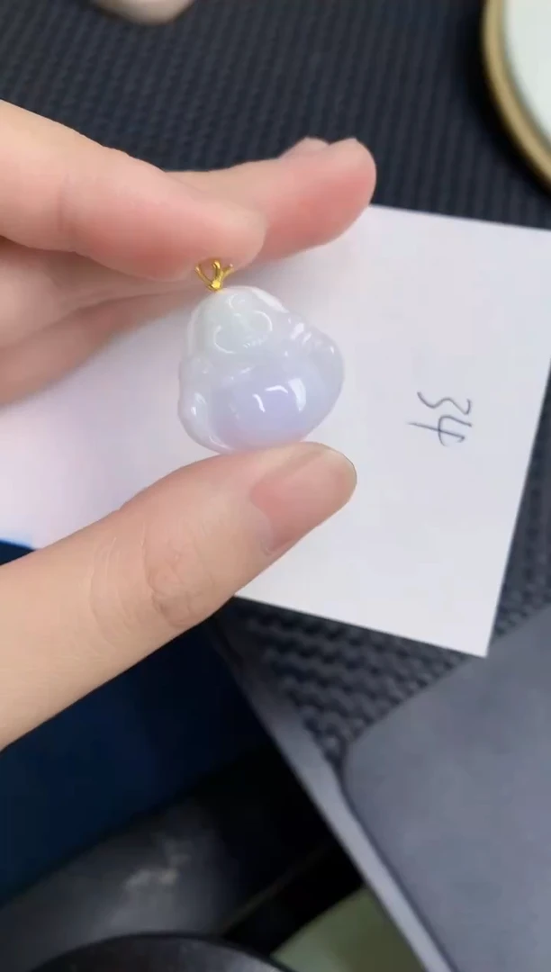 【闪购商品】翡翠颈饰18K金镶嵌000000000