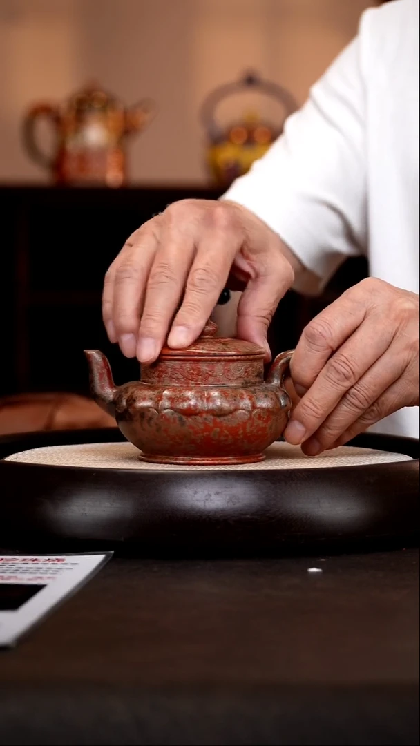 茶壶紫砂BYM79梵莲珍珠烧280cc