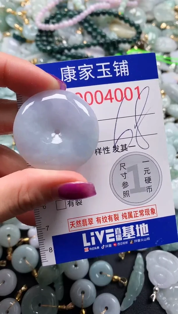 颈饰未镶嵌翡翠4001