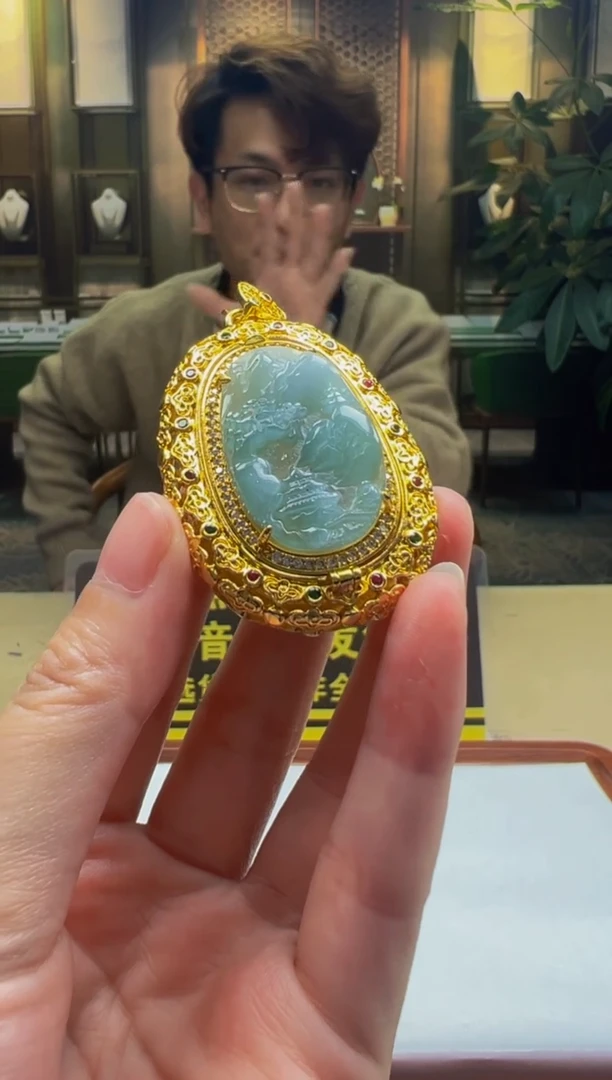 【闪购商品】翡翠颈饰未镶嵌D2025-2-19-5