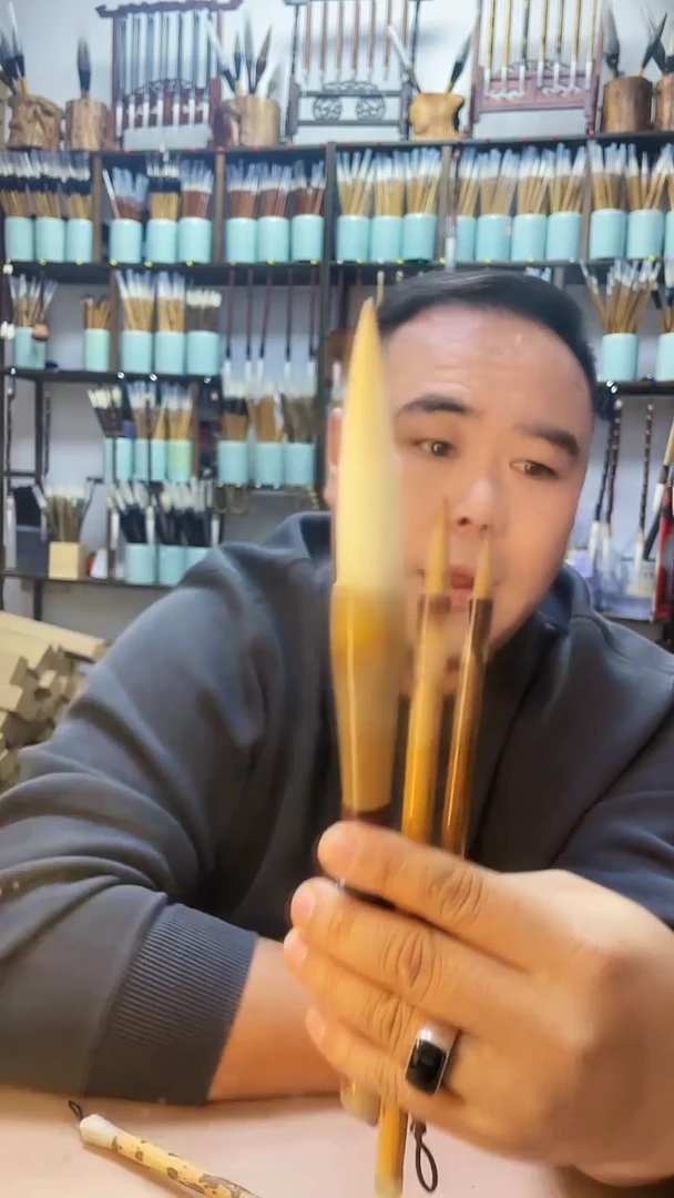 打包3支  纯狼毫清水试笔 蘸墨不退换