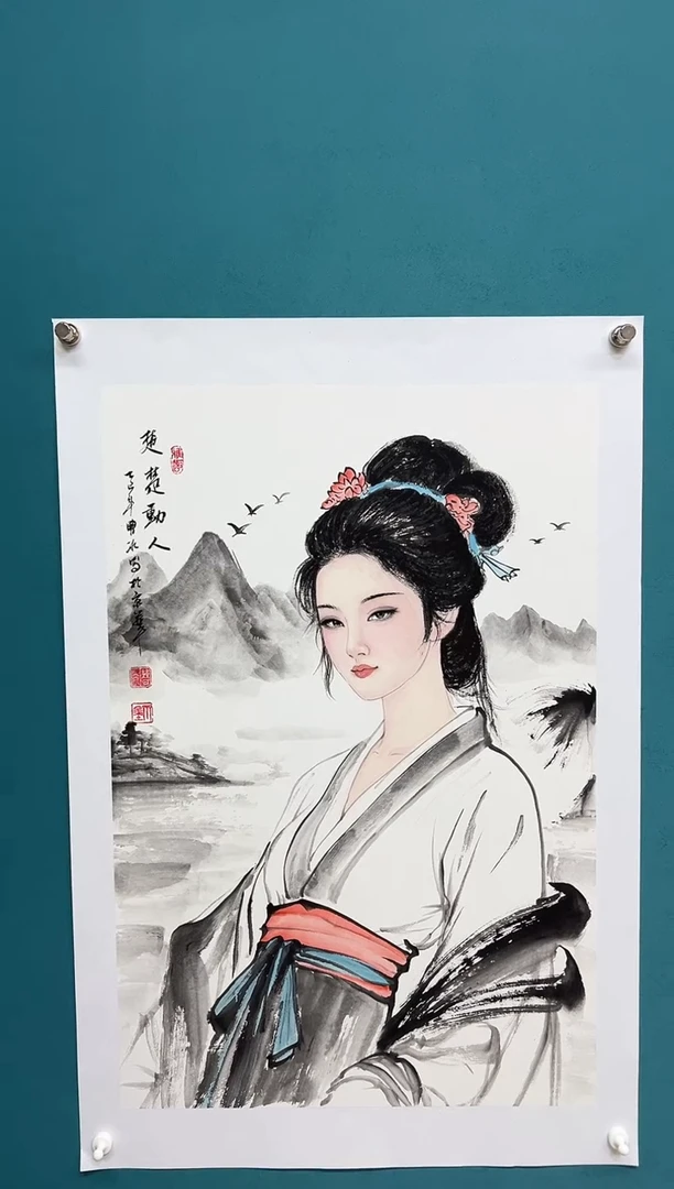 竖款娜兰书院艺术作品专属链接