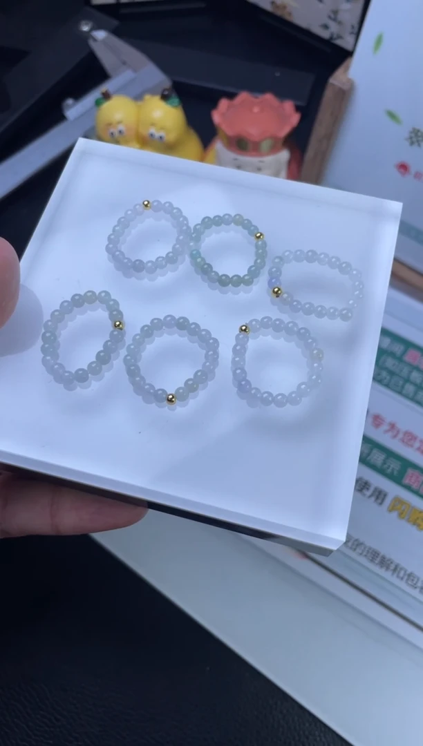 【闪购商品】翡翠戒圈未镶嵌多样性发一件H3
