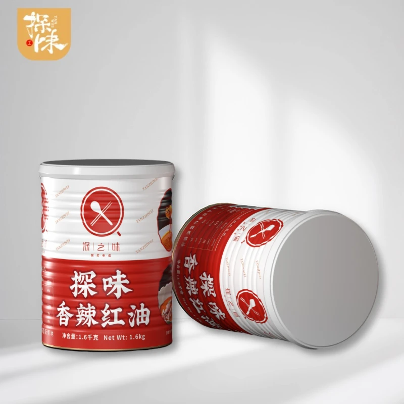 探味工作探之味食品香辣红油四川红油凉菜红油1.6kg/桶