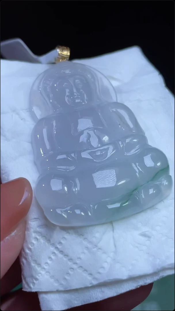 定制翡翠未镶嵌观音