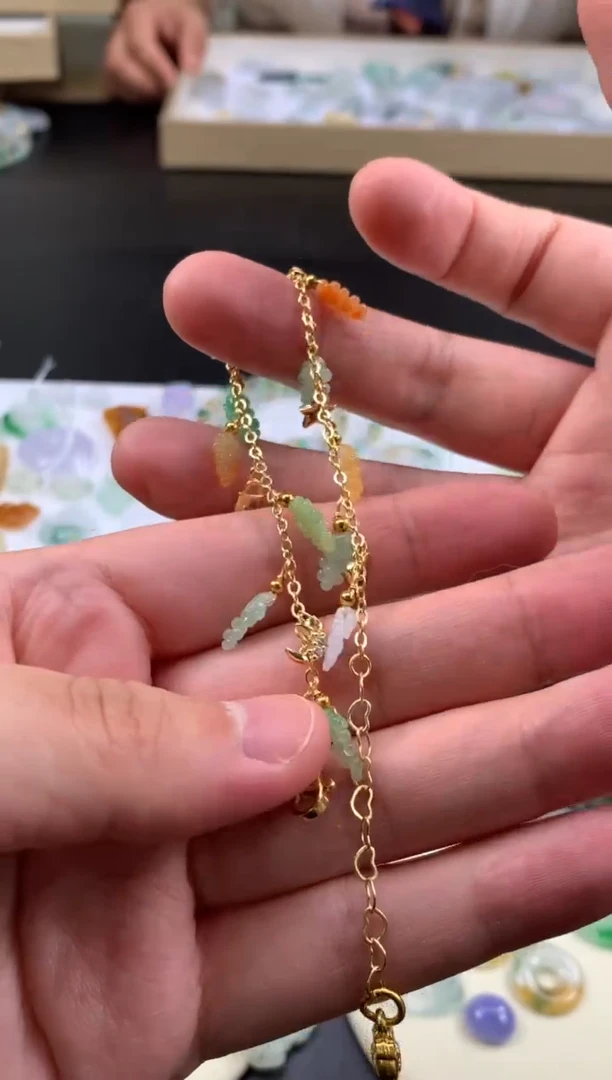 未镶嵌手链翡翠如****^翡翠