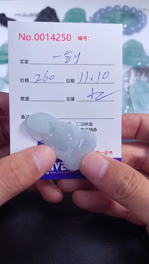 颈饰未镶嵌翡翠一**涯一