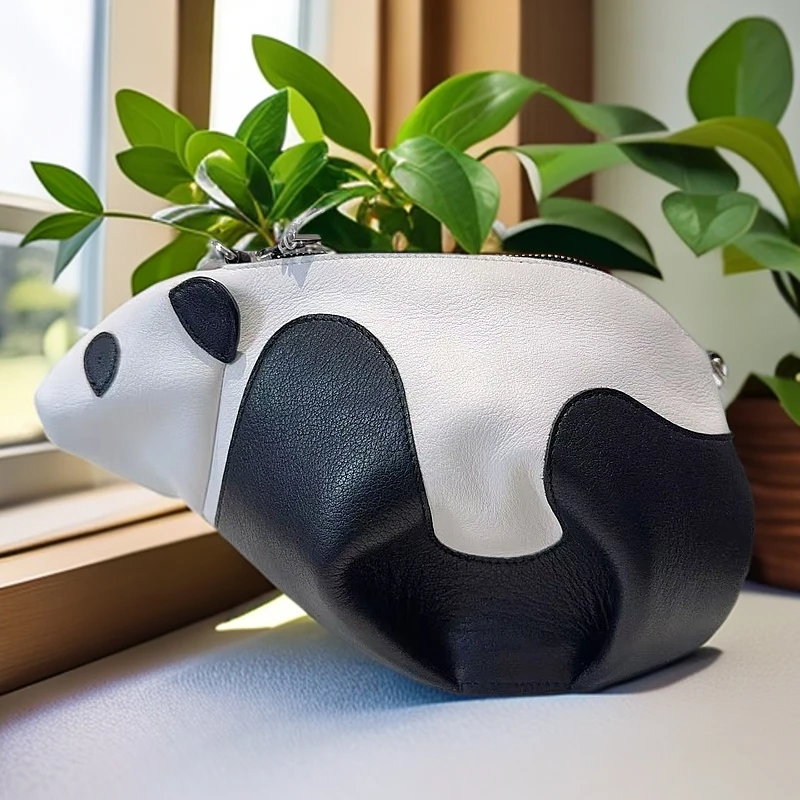 95新 LOEWE/罗意威 熊猫单肩包 875 7185