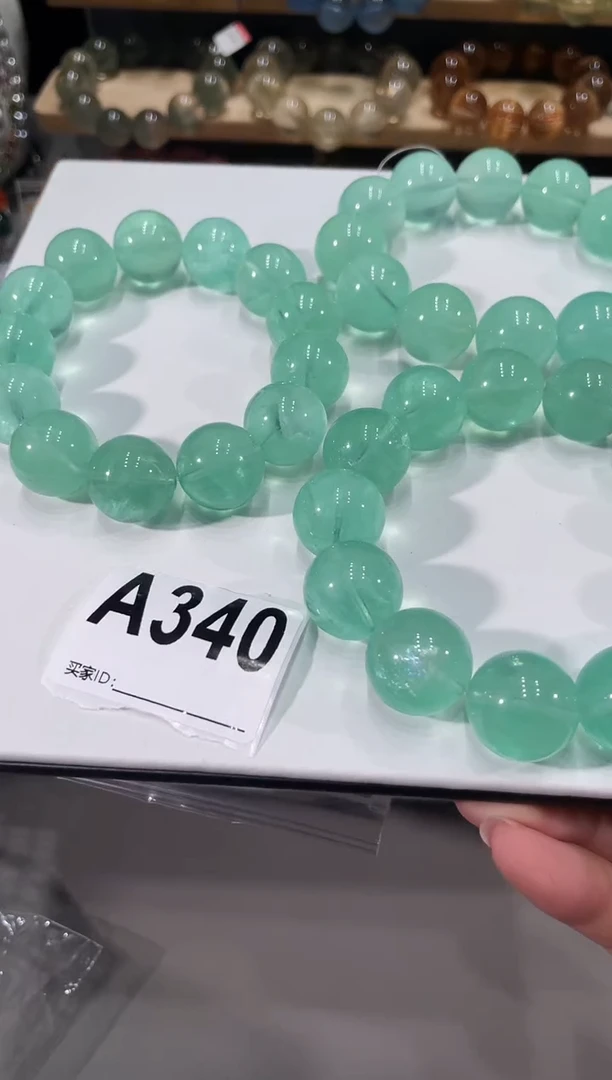 手链未镶嵌萤石A340萤石手链多样性发一