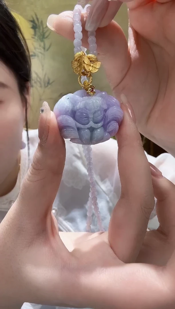 颈饰未镶嵌翡翠吊坠