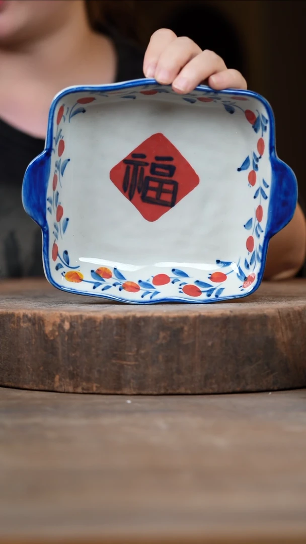 瓷片景德镇高温釉下彩（食品级）